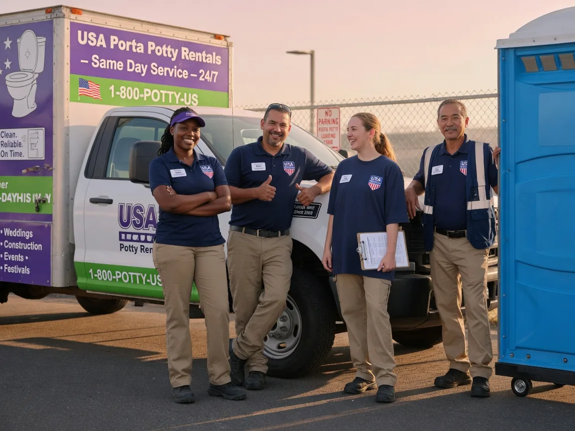 Porta Potty Rental company in Pedricktown, NJ